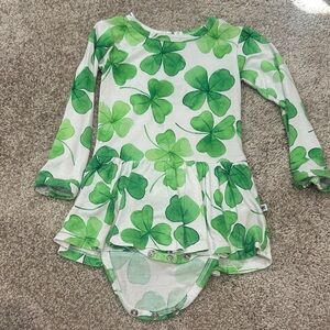Green Clover Kids One Piece